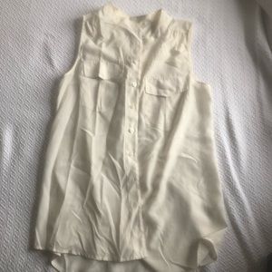 JCrew sleeveless blouse